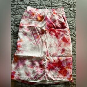 Ann Taylor Pink and Red Blouse